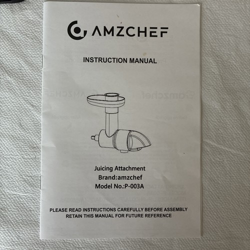 Amzchef 003a juicing - amzchef, p-003a