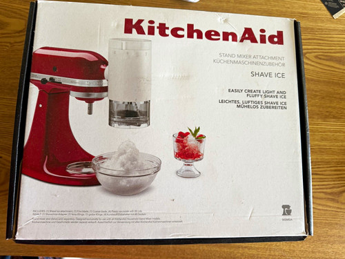 Kitchenaid shave ice - shave,