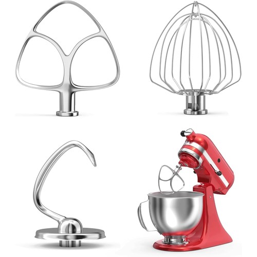 Piece stainless steel mixer - steel,